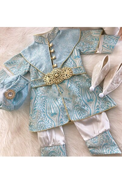 aykor tekstil Yenidoğan 0 6 Ay Ve 1 Yaş Mevlüt Ve Sünnet Kıyafeti Mevlütlük Sünnetlik Takım