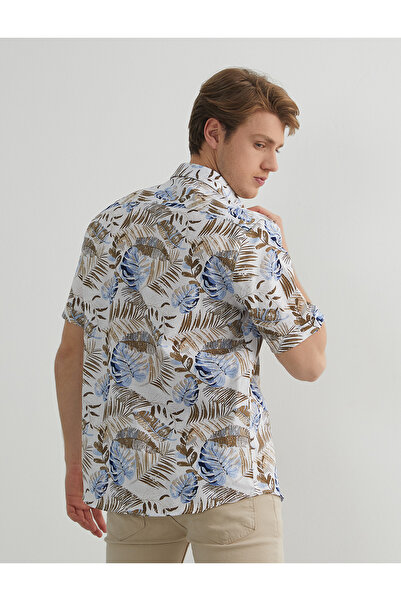 PAULMARK Κοντομάνικο πουκάμισο με σχέδια