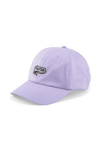 Puma Script Logo Cap kadın mor Şapka 02403202