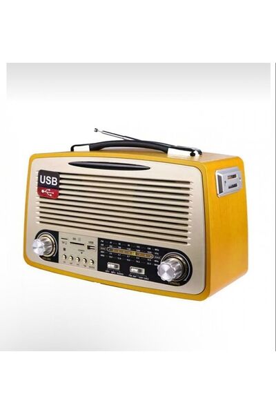 fortrek A+ Kalite Nostalji Eskitme Bluetooth Hoparlör Fm Radio Sd Kart Usb Yüksek Ses Eski Nostalji