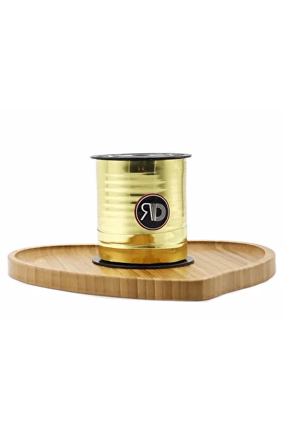 repro design Metallic Raffia Rope Gold Colored 1 Roll