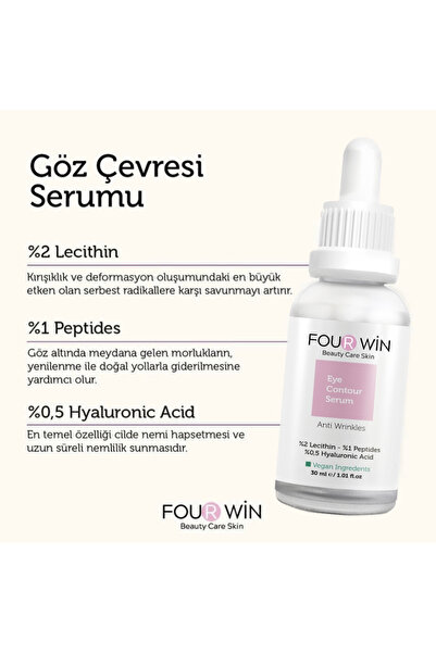 Four Win C Vitamini & Göz Serum Beauty Care Serum Sets 2’li