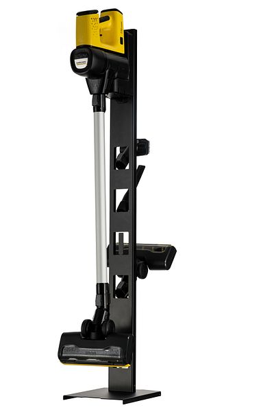 STARK Black Karcher Compatible Vertical Vacuum Cleaner Stand