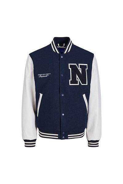 Jack & Jones Ανδρικό παλτό με γιακά κολλεγίου 12241559
