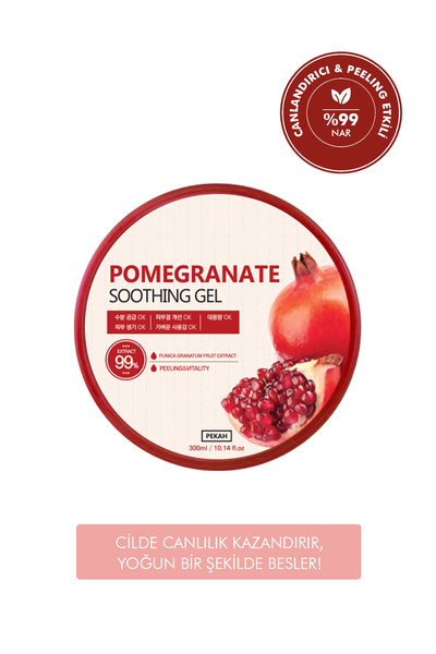 PEKAH Nar Özlü Hassasiyet Karşıtı Besleyici & Nemlendirici Jel 300ml Pomegran...