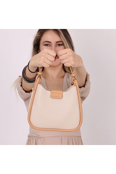 Levidor Women's Bag, Women's Shoulder Bag, Women's Handbag, with Removable Accessories (24x18x7.5cm)