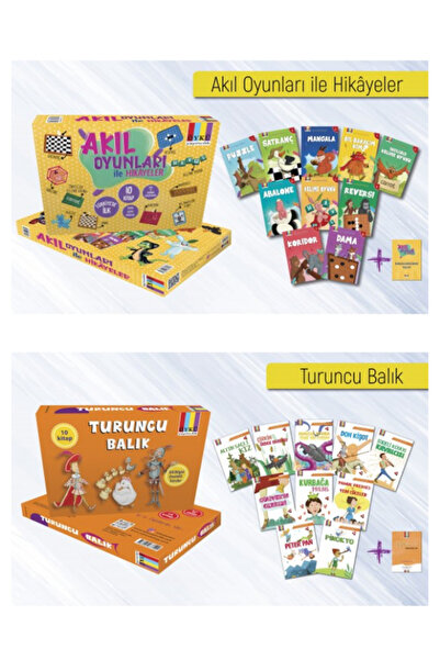 Öykü Yayıncılık Akıl Oyunları Hikayeler & Turuncu Balık Serisi
