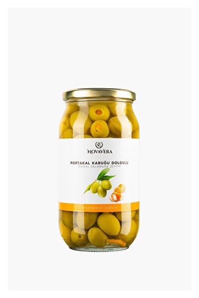 Genel Markalar Portakal Kabuğu Dolgulu Yeşil Zeytin Kahvaltılık Yeşil Zeytin ...