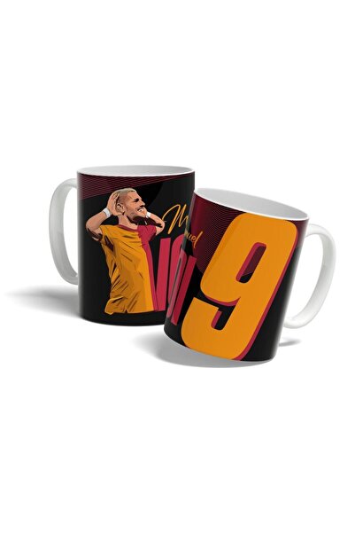 offside كوب هدية مطبوع عليه مروحة بتصميم أسود من Mauro Emanuel