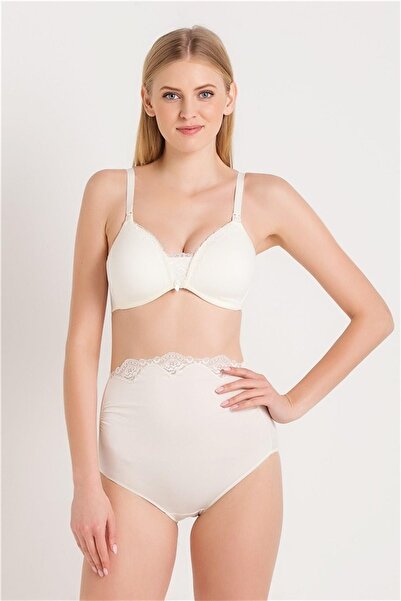 Magic Form Women's Ecru Thin Sponge Nursing Bra C5T7N6O1