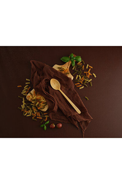 Ulu Ahşap Boxwood Hand Carved Spoon 23 cm