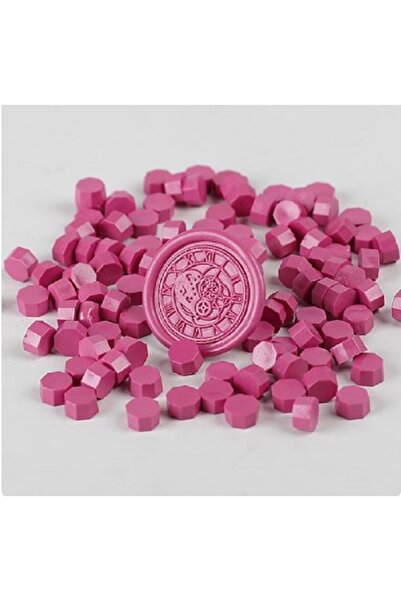 SF SCRAPBOOK KIRTASİYE Boncuk Mühür Mumu Fuşya / 10 Adet / Scrapbook