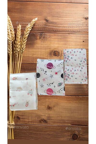 Alpıno ALPINOBABY MUSLIN COVER 85cm*85 cm (3 pieces)