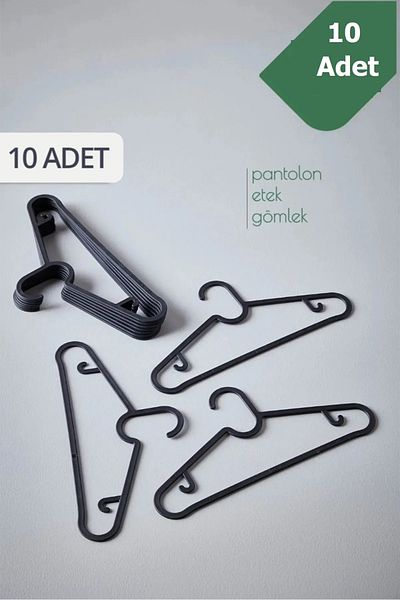 Mutfak Köşesi Clothes Hangers, 10 Pieces