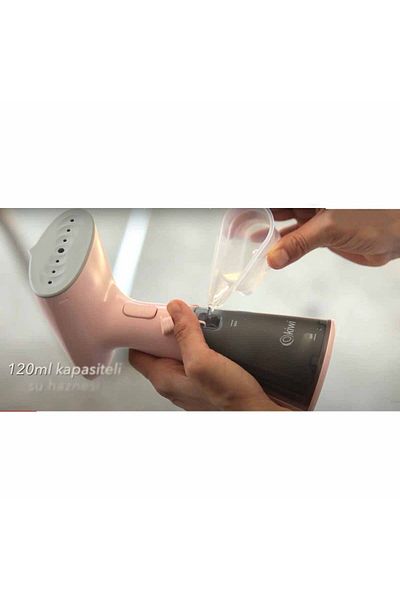 Kiwi New Gray Vertical Hand Iron - Steam Wrinkle Remover