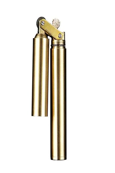 HK GİFT SHOP Kişiye Özel İsimli Metal Çubuk benzinli çakmak taşınabilir ince