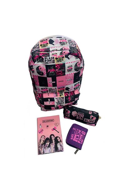 GC GÖKHAN CLUB ΣΕΤ ΘΗΚΗΣ ΠΟΡΤΟΦΟΛΙΟΥ ΤΕΤΡΑΔΙΟΥ BLACKPINK