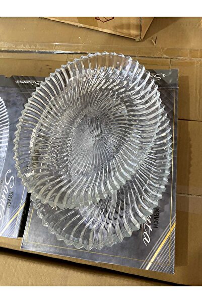 PAKETLENDİ 2 Parça Büyük ve Küçük OVAL Tabak/ Kase/ Salata/