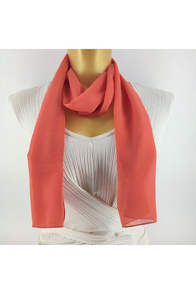 Tedz Collection PAREDORA Dried Rose Long Scarf