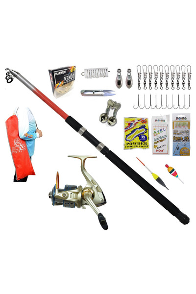 Kendo Elbe 300cm Oslo 4000 Metal Kafa Kıyı Olta Takımı Seti