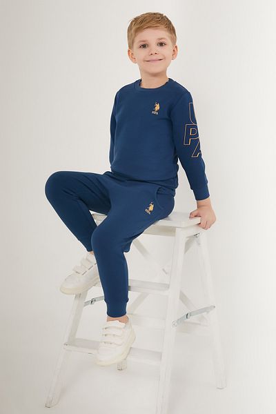 U.S. Polo Assn. Σετ αθλητικής φόρμας με άδεια USPA για αγόρια