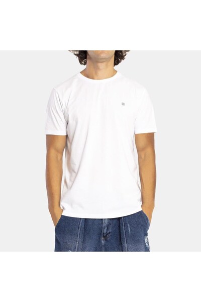 NORFOLK Ανδρικό μπλουζάκι VIGO 100% βαμβακερό οβάλ κομμένο με λαιμόκοψη