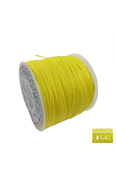 Getshop Alışveriş Pazarı Κολιέ Σχοινί Βραχιόλι Σχοινί Αλεξίπτωτο Σχοινί 50 μέτρα 0,8 χιλιοστά Ποικιλία χρωμάτων