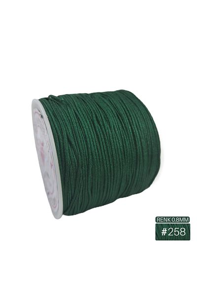 Getshop Alışveriş Pazarı Κολιέ Σχοινί Βραχιόλι Σχοινί Αλεξίπτωτο Σχοινί 50 μέτρα 0,8 χιλιοστά Ποικιλία χρωμάτων