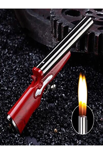 HK GİFT SHOP Tüfek Silah Gazlı Çakmak Yeni Trend  ÇAKMAK