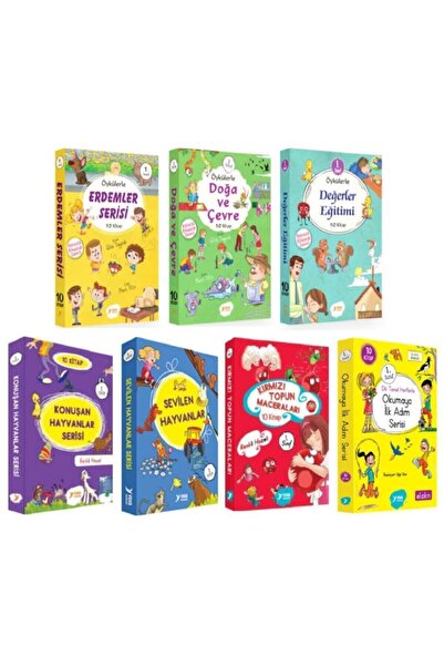Yuva Yayınları Yuva 1. Sınıf Hikaye Seti 7 Kutu 70 Kitap