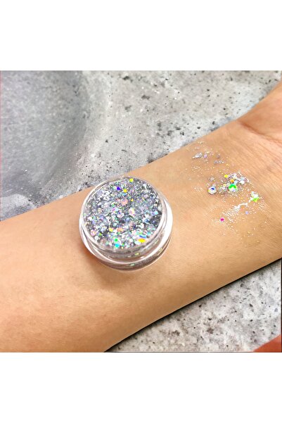 ZEYNABEAUTY Glitter Far Jel Far Gümüş