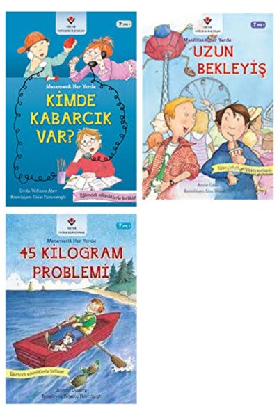 Tübitak Yayınları Tübitak Matematik Her Yerde 3 Kitap Set (7+ Yaş))