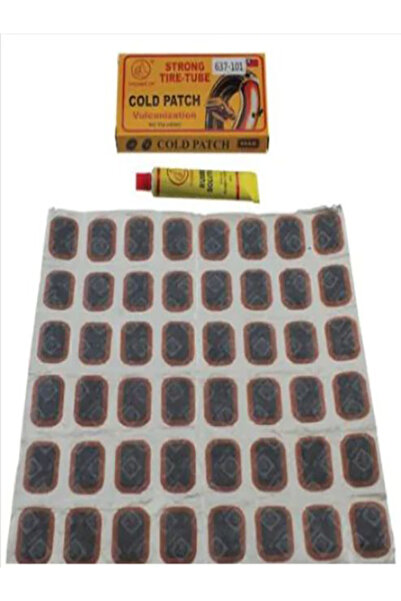 Netodak Bisiklet Yaması Tamir Seti Motosiklet Yaması Iç Lastik Yaması 36 Adet