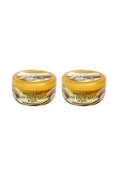 Black Red Black & Red Argan Clay Face Mask 400 gr x2