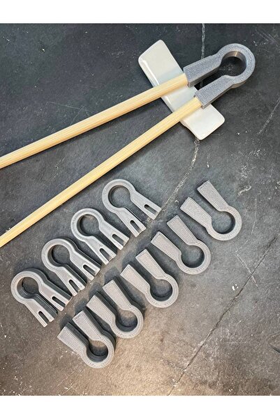 Asya 10 Adet Sushi Chopstick Tutma Aparatı (Chopstick Öğrenme Aparatı)