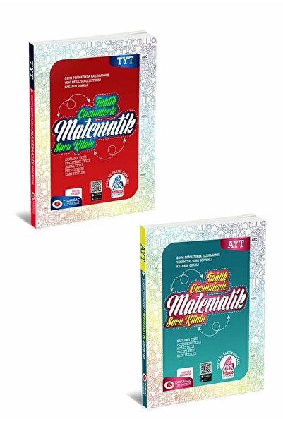 Karaağaç Yayıncılık Karaağaç Tyt Ve Ayt Matematik Soru Kitabı Seti (2 Kitap)