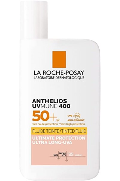 Generic Brand Anthelios Uvmune Fluid SPF+50 High Protection Colored Face Suns...