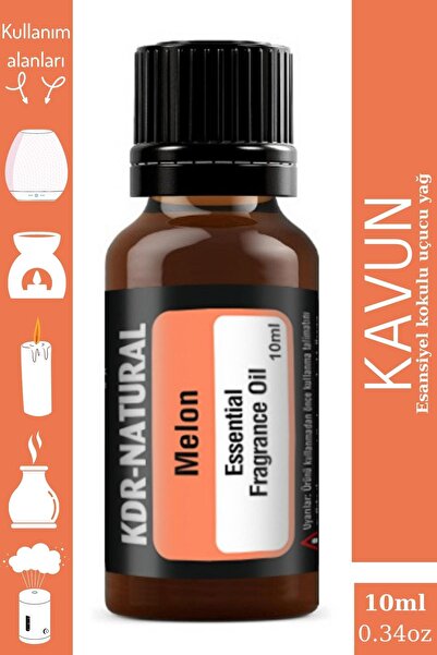 kdr natural Kavun Uçucu Yağ Buhurdanlık Yağ Hava Nemlendirici Difüzör Küre Ko...