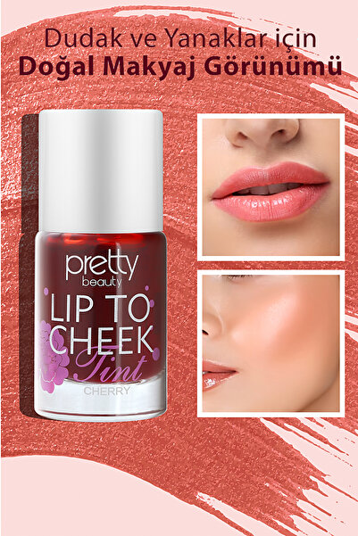 Pretty Beauty Lip To Cheek Tint & Dudak Ve Yanak Renklendirici