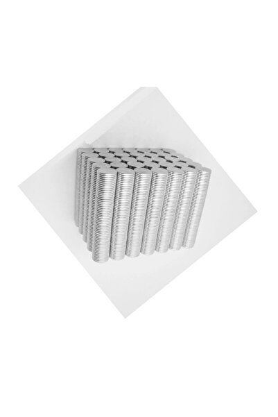 Hdg Yuvarlak Neodyum Mıknatıs Magnet - Çap 1 cm - Kalınlık : 1 mm - 5 adet
