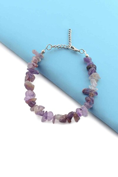 DOODLE سوار الحجر الطبيعي المكسور من الجمشت