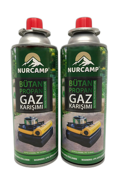 Nurcamp Gaz Kartuşu 2 'li Set