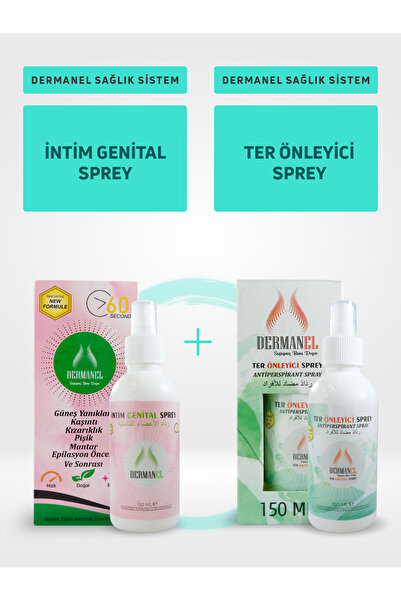 Dermanel Intim Genital Sprey+ Ter Önleyici Sprey