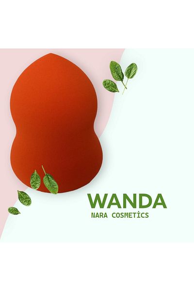 OMAC Wanda Nara Cosmetics Premium Professional Beauty Sponge Makeup Sponge 1 Piece