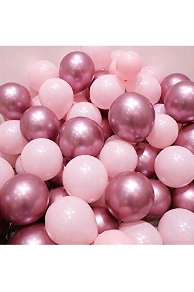 HBK Balon Chrome Pink and Macaron 15 Liters