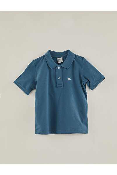 PAULMARK Jungen-T-Shirt mit Polokragen – bequemer Schnitt