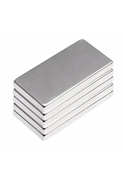 Hdg 20 Adet Köşeli Neodyum Mıknatıs Magnet 20x10x2 mm - Kalınlık 2mm