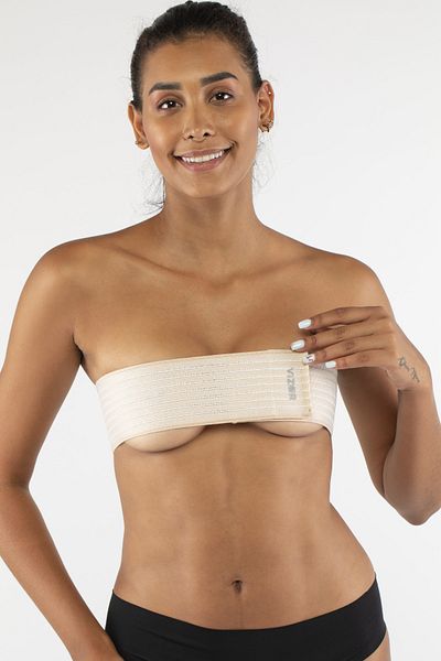 VİZOR Post-op Liposuction Breast Enlargement Compression Breast Implant Band Comfortable and Fast Recovery