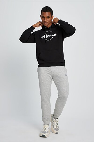 Ellesse Erkek Kapüşonlu Sweatshirt EM050-BK