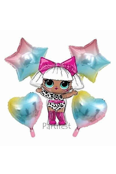 Parti Station مجموعة بالونات LOL Age مجموعة بالونات LOL مجموعة حفلات عيد المي...